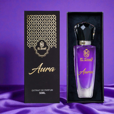 AL UMAR AURA PERFUME (50ML) Extrait De Parfum  -  50 ml(For Men & Women)