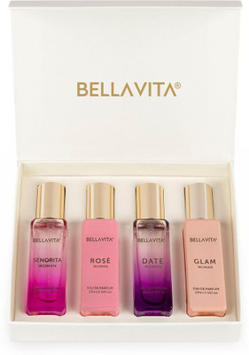 BELLAVITA Luxury Perfume Gift Set with Long Lasting Fragrance Eau De Parfum Perfume  -  80 ml(For Women)