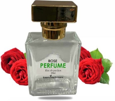 Saanvi perfumers Rose Perfume Spray | Long Lasting Fragrance Eau de Parfum  -  50 ml(For Men & Women)