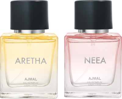 Ajmal ARETHA EDP 50 ML for Women and NEEA EDP 50 ML for Women For Unisex Perfume  -  100 ml(For Men & Women)