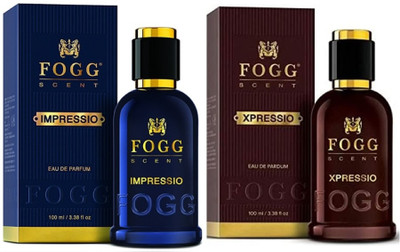 FOGG Impressio + Xpressio 100ml Each Eau de Parfum - 200 ml(For Men)