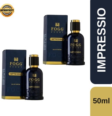 FOGG Scent Impressio EDP Perfume for Men 50ML Each (Pack of 2) Eau de Parfum  -  100 ml(For Men & Women)