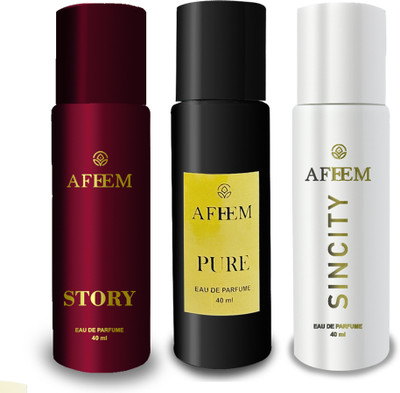 Afeem StoryPureSincity40 Eau de Cologne  -  120 ml(For Men & Women)