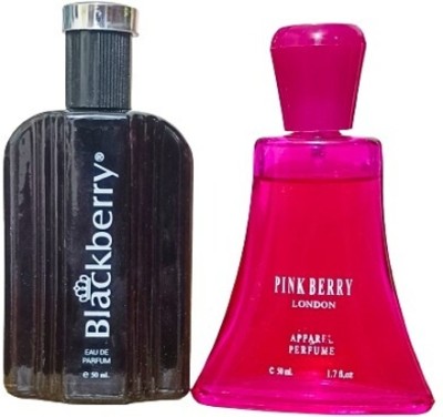 St. Louis blackbrry perfume 50 ml and pinkberry perfume 50 ml Eau de Parfum  -  100 ml(For Men & Women)