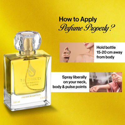 HUDHUD Dark Irish Perfume Unisex Scent Lavender & Iris Elegance Extrait De Parfum  -  100 ml(For Men & Women)