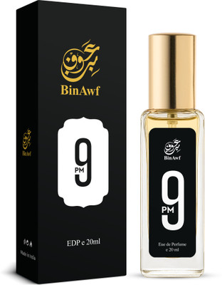 Binawf 9 PM Luxury Unisex Premium Long-Lasting Warm & Spicy Fragrance Eau de Parfum - 20 ml(For Men & Women)