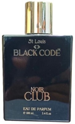 St. Louis BLACK CODE NOIR CLUB PERFUME 100 ML Eau de Parfum  -  100 ml(For Men)