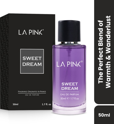 La Pink Sweet Dream EDP Perfume With Wood Fragrance Strong & Long Lasting Eau de Parfum  -  50 ml(For Men & Women)