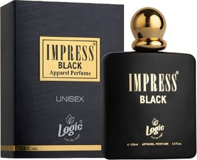 Logic Impress Black Apparel Perfume  -  100 ml(For Men & Women)