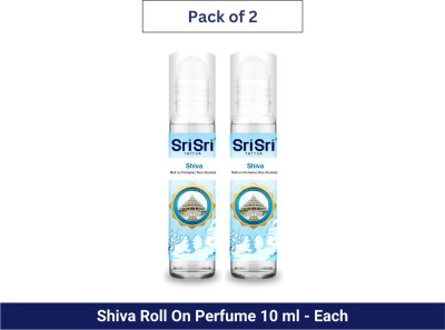 Sri Sri Tattva Roll On Shiva Perfume Pack of 2 Perfume  -  20 ml(For Men & Women)