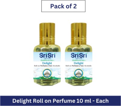Sri Sri Tattva Aroma Delight Roll on Perfume 10 ml Each (Pack of 2) Perfume  -  20 ml(For Men & Women)