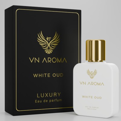 VN AROMA White Oud Perfume| Long Lasting Scent | Luxury Fragrance | Eau de Parfum  -  50 ml(For Men & Women)