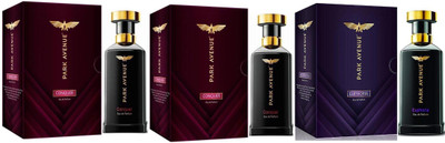 PARK AVENUE EDP Perfume 2 Conquer + 1 Euphoria 50ml x 3 Pack Of 3 Eau de Parfum  -  150 ml(For Men & Women)