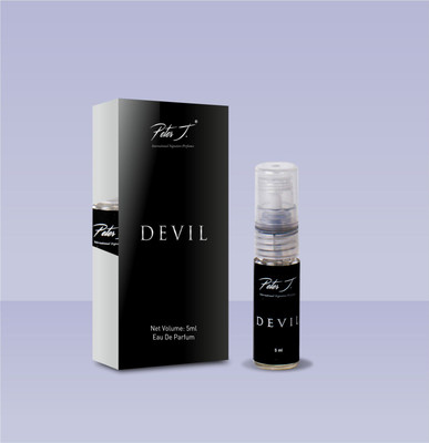 Peter J Devil 5ml Perfumes for Unisex | Luxury Eau De Parfum Long Lasting Fragrance Eau de Parfum  -  5 ml(For Men & Women)