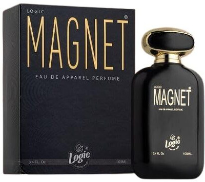 Logic Magnet Eau De Apparel Perfume, Black and Gold, 100ml Perfume  -  100 ml(For Men)