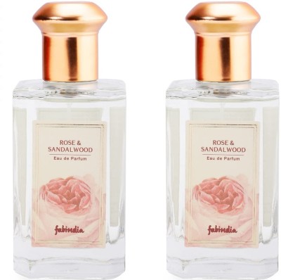 fabessentials Rose and Sandalwood ,100ml x Pack of 2 Eau de Parfum  -  200 ml(For Men & Women)