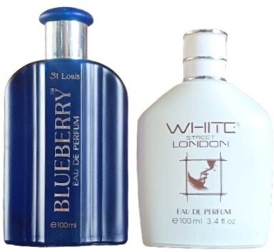 St. Louis BLUEBERRY AND WHITE LONDON PERFUME COMBO Eau de Parfum  -  200 ml(For Men)