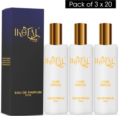 IKOTAL Cube Premium Cool Perfume For Unisex \No Gas Classic Body Spray For Men Women Eau de Parfum  -  60 ml(For Men & Women)