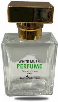 Saanvi perfumers White Musk Perfume Spray | Long Lasting Fragrance Eau de Parfum  -  50 ml(For Men & Women)