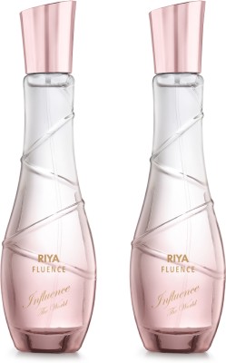 RIYA Fluence, Fruity Spicy Musk, Pack of 2 Eau de Parfum  -  170 ml(For Women)