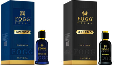 FOGG Impressio & Xtremo Perfume Scent With Long Lasting Eau de Parfum  -  100 ml(For Men)