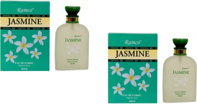 RAMCO Jasmine Perfume 100ML Each (Pack of 2) Eau de Parfum  -  200 ml(For Women)