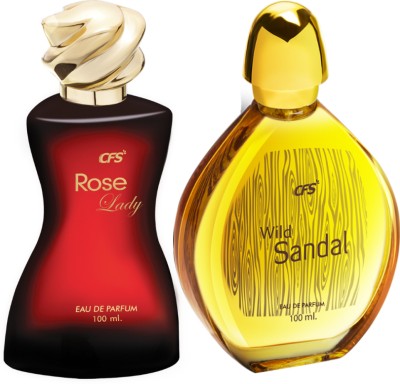 CFS Rose Lady & Wild Sandal EDP Long Lasting Luxury Perfume Eau de Parfum  -  200 ml(For Men & Women)