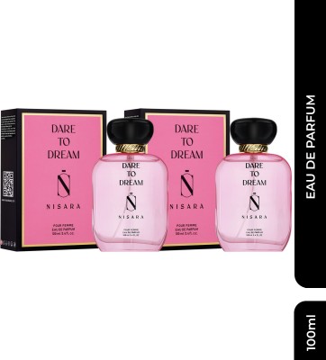 Nisara Dare to dream Fragrance Eau De Perfume Set of 2` Eau de Parfum  -  200 ml(For Women)