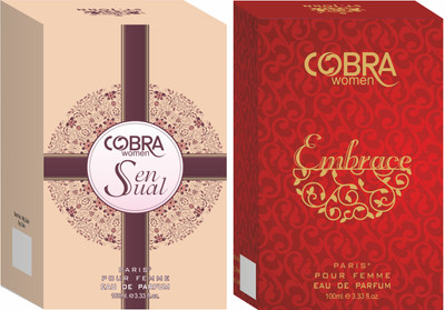 ST-JOHN Cobra Embrace & Cobra Sensual Gift Set Long Lasting Eau de Parfum  -  200 ml(For Men & Women)