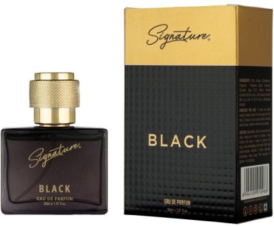 SIGNATURE Premium Black Long Lasting Floral Aromatic Fragrance - Occasional & Casual Eau de Parfum  -  30 ml(For Men)