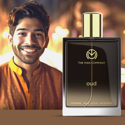 THE MAN COMPANY Oud EDP for Men 100 ml | No Gas Perfume | Long Lasting Fragrance | Perfumes for Men Eau de Parfum  -  100 ml  (For Men &amp; Women)