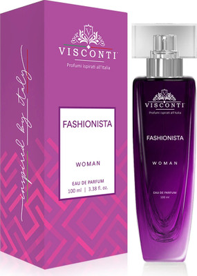 VISCONTI Fashionista EDP Perfume Citrusy & Floral Long Lasting Day & Night Wear Fragrance Eau de Parfum  -  100 ml(For Women)