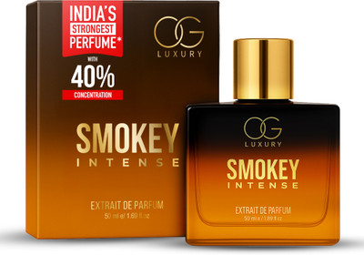 OG BEAUTY Luxury Smokey Intense, Rich blend of Whiskey- Sandalwood, Long Lasting Fragrance Extrait De Parfum  -  50 ml(For Men)