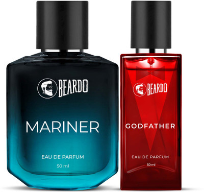 BEARDO Mariner & GodFather Perfume EDP (Set of 2) Perfume  -  100 ml(For Men)