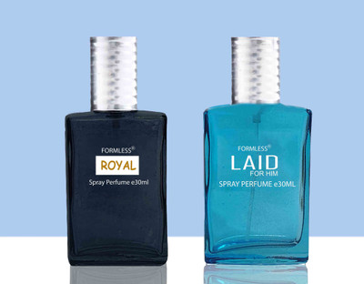FORMLESS Royal & Laid 1pc EAch Perfume  -  60 ml(For Men & Women)
