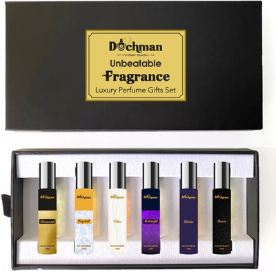 DUCHMAN Perfume Gift Pack for Men & women |6x10Ml| Premium fragrance with Celebrity Eau de Parfum - 60 ml(For Men & Women)