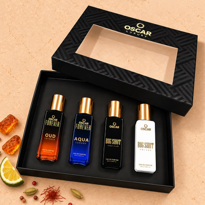 OSCAR Luxury Unisex Perfume Gift Set 4x20 ML with Long Lasting Fragrance Perfume - 80 ml(For Men & Women)