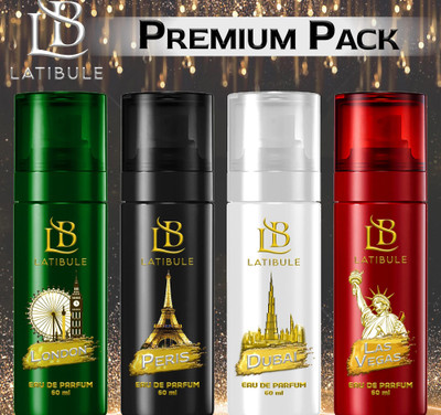 Latibule Body Perfume for Men | Long Lasting | Re Freshing Eau de Parfum - 240 ml(For Men & Women)