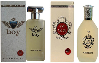 OSR Exotic Boy And Girl Perfume combo of 110 ML+120 ML Eau de Parfum  -  230 ml(For Men)