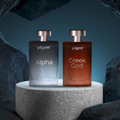 Pilgrim Alpha & Greek God Premium Perfume with Long-Lasting Fragrance EDP Combo for Men Eau de Parfum  -  200 ml(For Men)