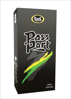 MONET passport black perfume Eau de Parfum  -  100 ml(For Men)