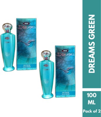 OMSR Dreams Green Eau de Perfume 100ML Each (Pack of 2) Eau de Parfum  -  200 ml(For Men & Women)