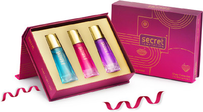 price history - secret temptation Fragrance Gift Set With Ruby, Daisy, & Jazz (30ml each) Long Lasting Eau de Parfum  -  90 ml(For Women)
