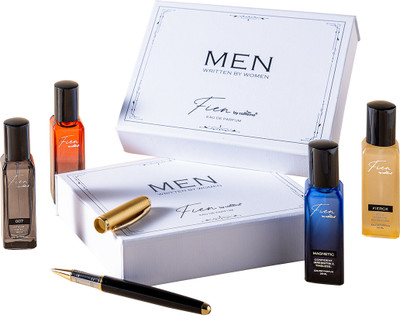 Fien by mCaffeine Men Written By Women | Perfume Gift Set for Men | 12 Hrs Long Lasting EDP Eau de Parfum  -  80 ml(For Men)