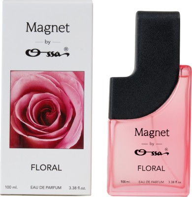 OSSA Magnet Floral Unisex Perfume With Vanilla, Floral Premium Long Lasting Fragrance Eau de Parfum  -  100 ml(For Men & Women)