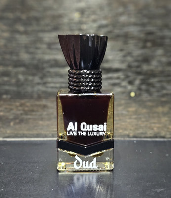 Al Qusai PREMIUM NATURAL OUD ATTAR (ROLLON) Perfume  -  10 ml(For Men & Women)