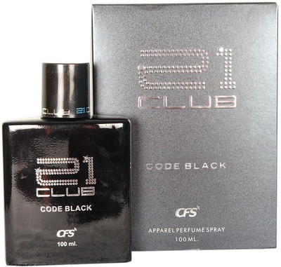 CFS 21 Cllub Code Black Eau de Parfum  -  100 ml(For Men)
