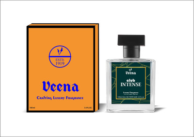Veena Unisex Luxury Club Intense Extra Strong Perfume Long Lasting Fragrance Perfume  -  100 ml(For Men & Women)