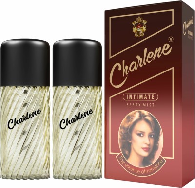 Charlene Spray Mist Intimate 2pcs (50ml each) Perfume  -  100 ml(For Men & Women)