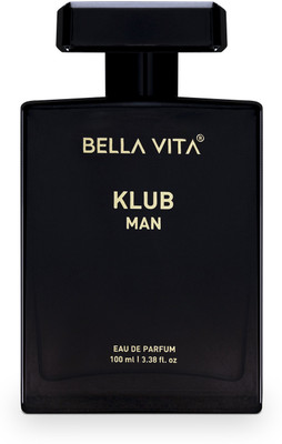 BELLAVITA KLUB MEN perfume with Notes of lemon, Pineapple & Apple |Long Lasting Fragrance| Eau de Parfum  -  100 ml(For Men)